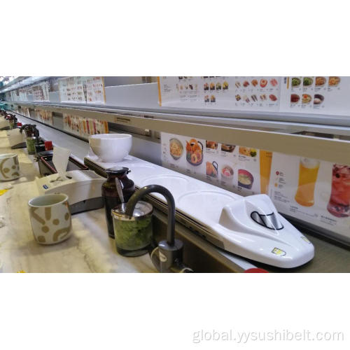 Conveyor Belt Sushi Linear track meal delivery device Supplier